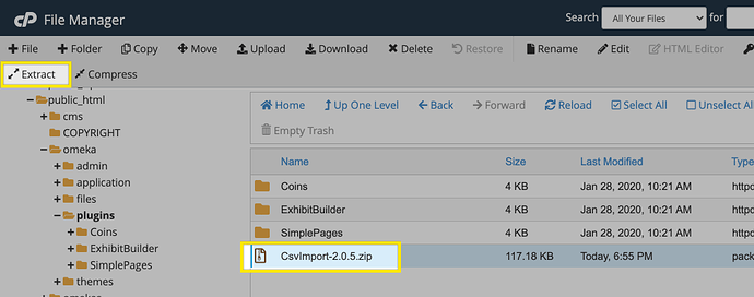 Managing Plugins and Themes in Omeka and Omeka S – Reclaim Hosting